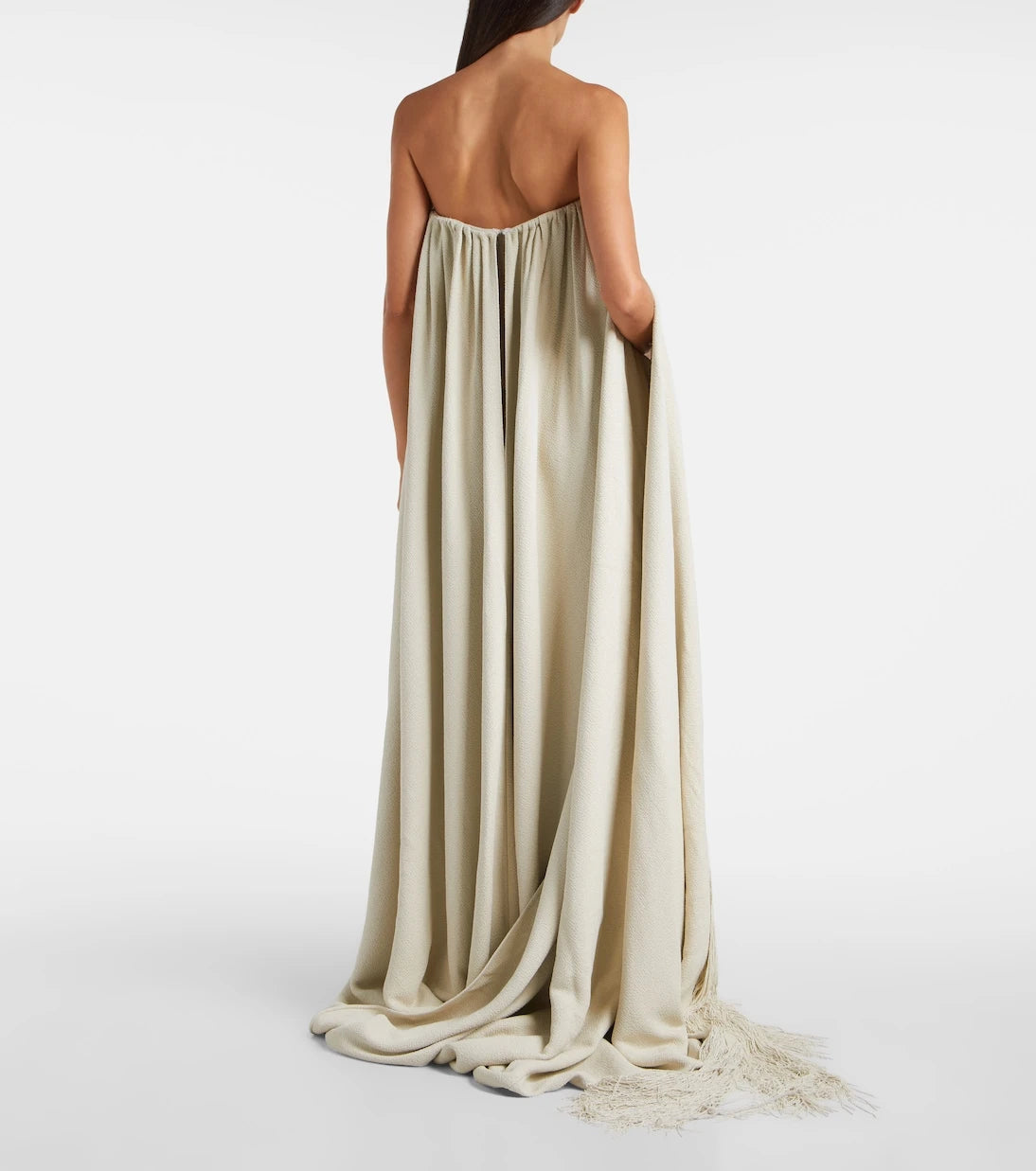 Calvin Klein Collection - Vicky fringed gathered gown