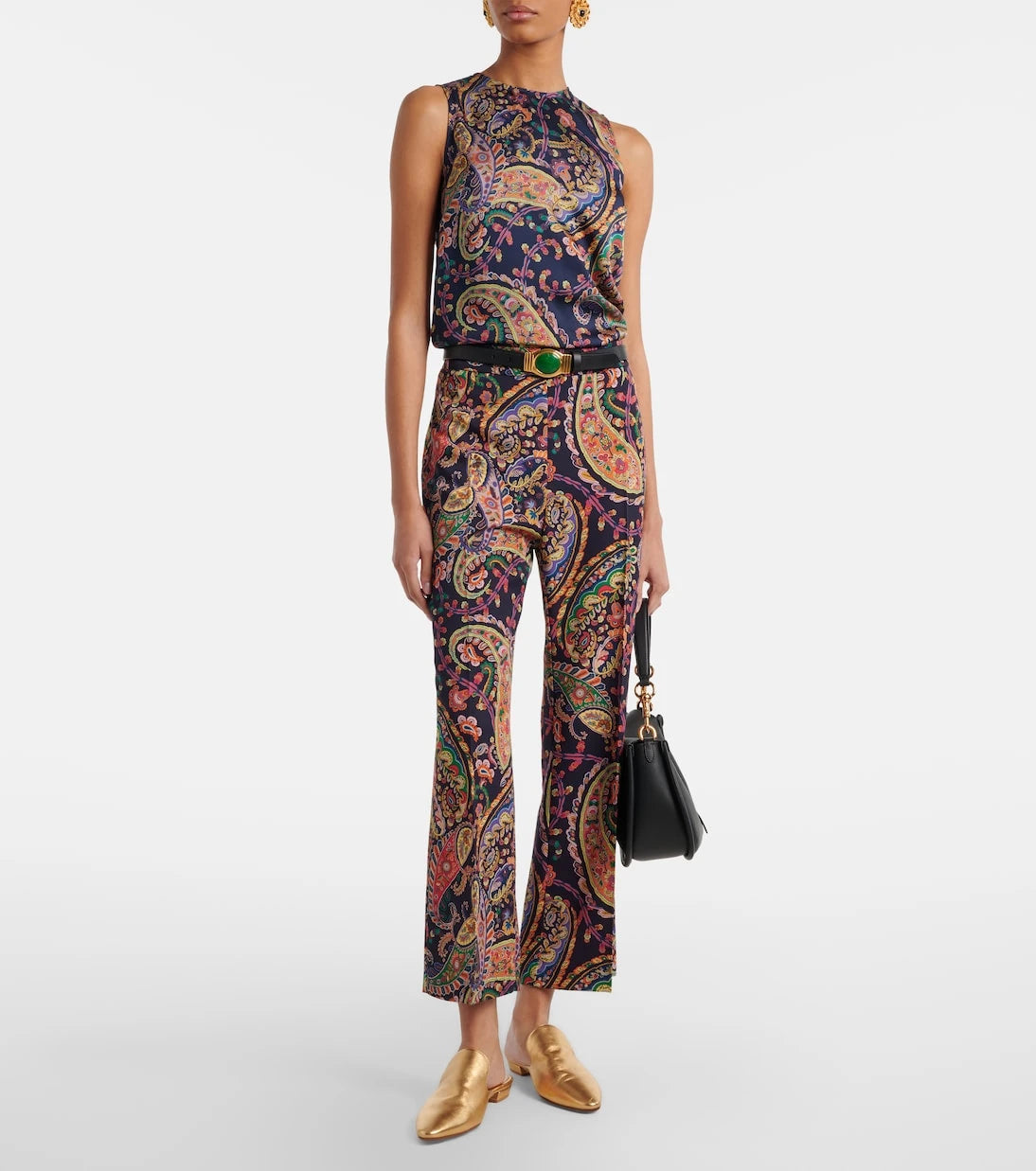 Etro - Paisley straight pants