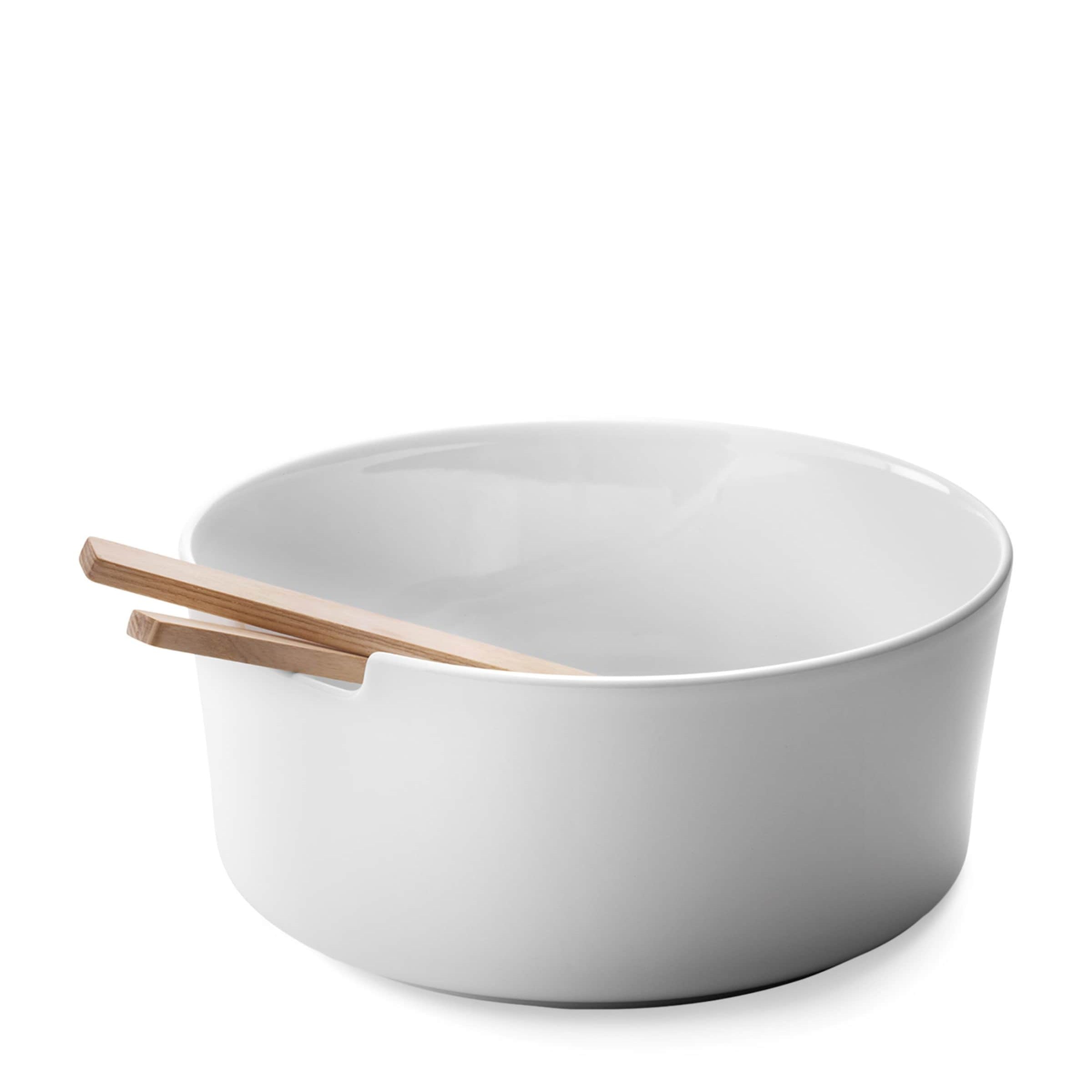 Porcelain Collective Salad Bowl and Servers (26cm)