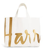 Large Cotton Logo Tote Bag IVORY