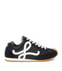 LOEWE Black Leather Ballet Runner 2.0 Sneakers