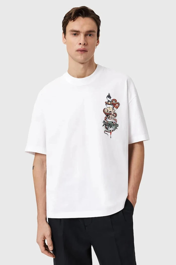 Памучна тениска AllSaints BLADE