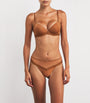 Aubade Brown Sheer Emotion Tanga