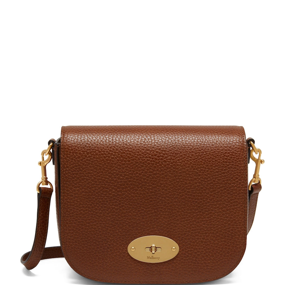 Mulberry Brown Small Darley Cross-Body Bag