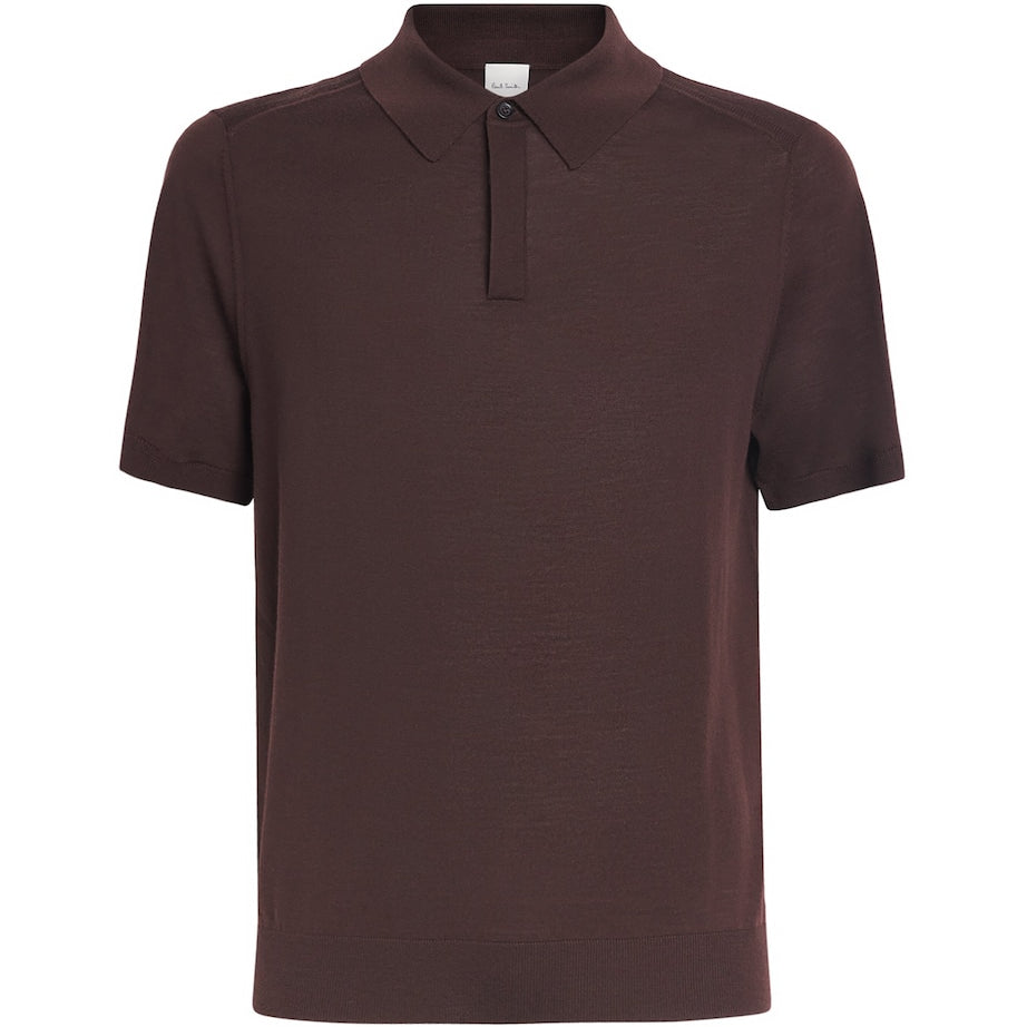 Paul Smith Merino Signature Stripe Polo Shirt