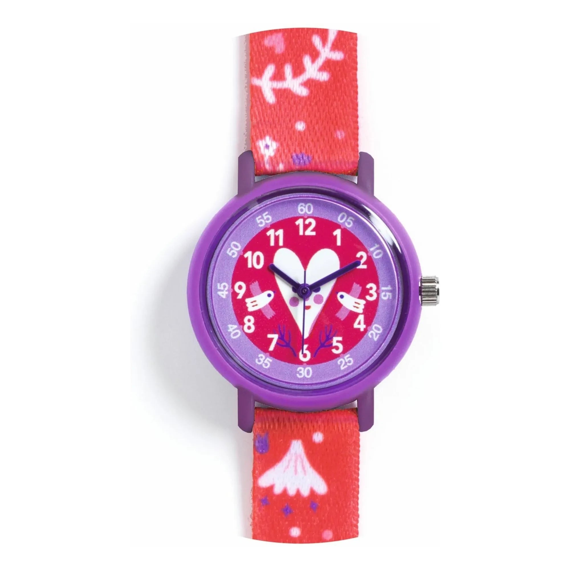Djeco - TICLOCK - Heart Watch | Red