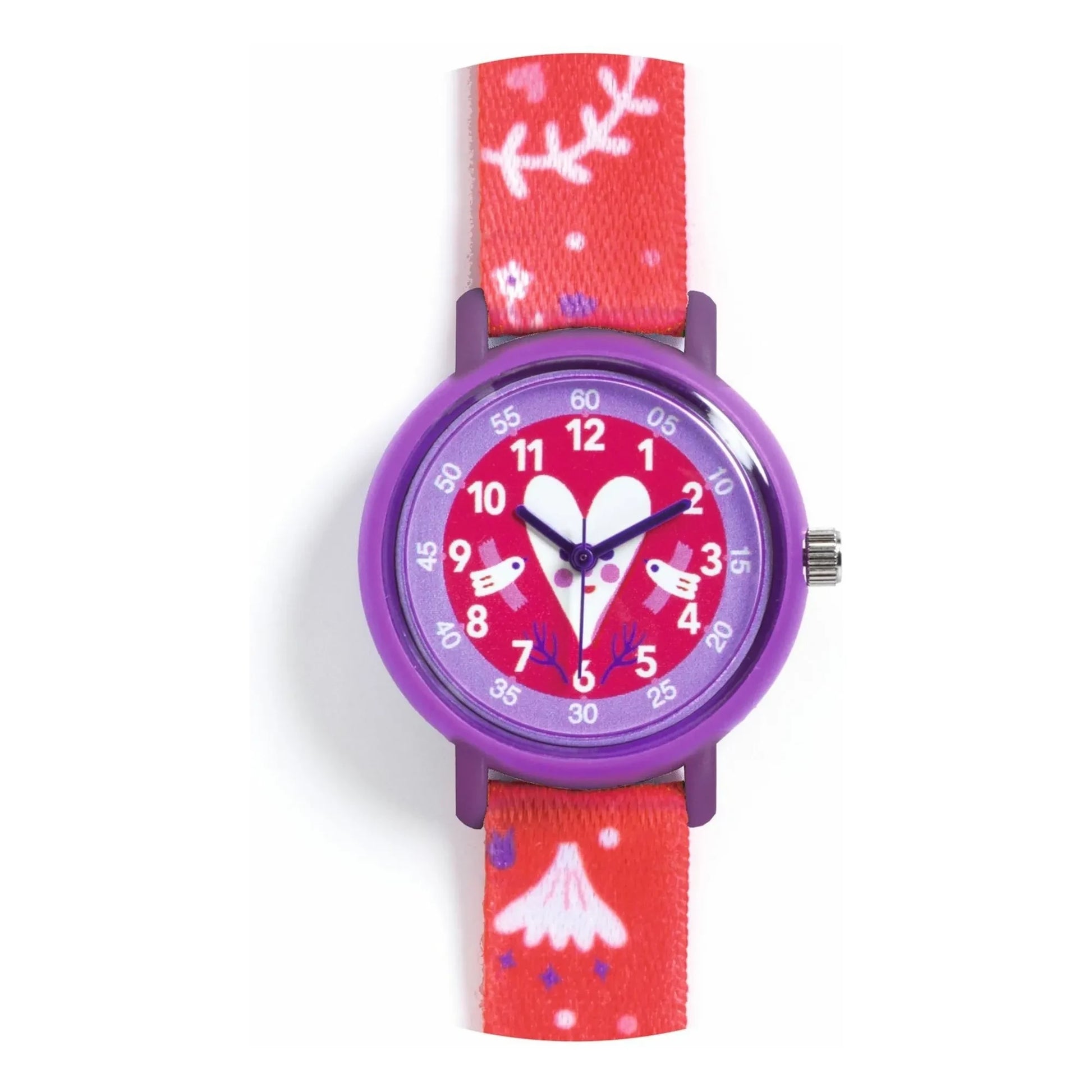 Djeco - TICLOCK - Heart Watch | Red