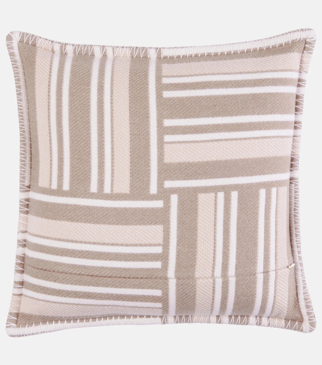 Loro Piana - Jacquard wool and cashmere cushion