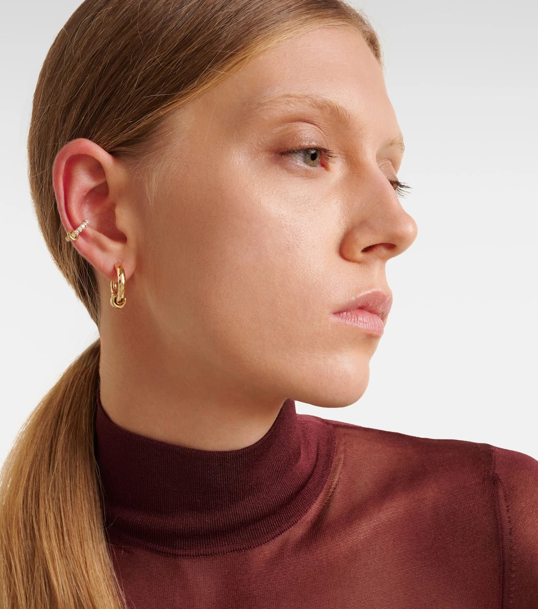 Spinelli Kilcollin - Ursa Vulcan 18kt gold earrings