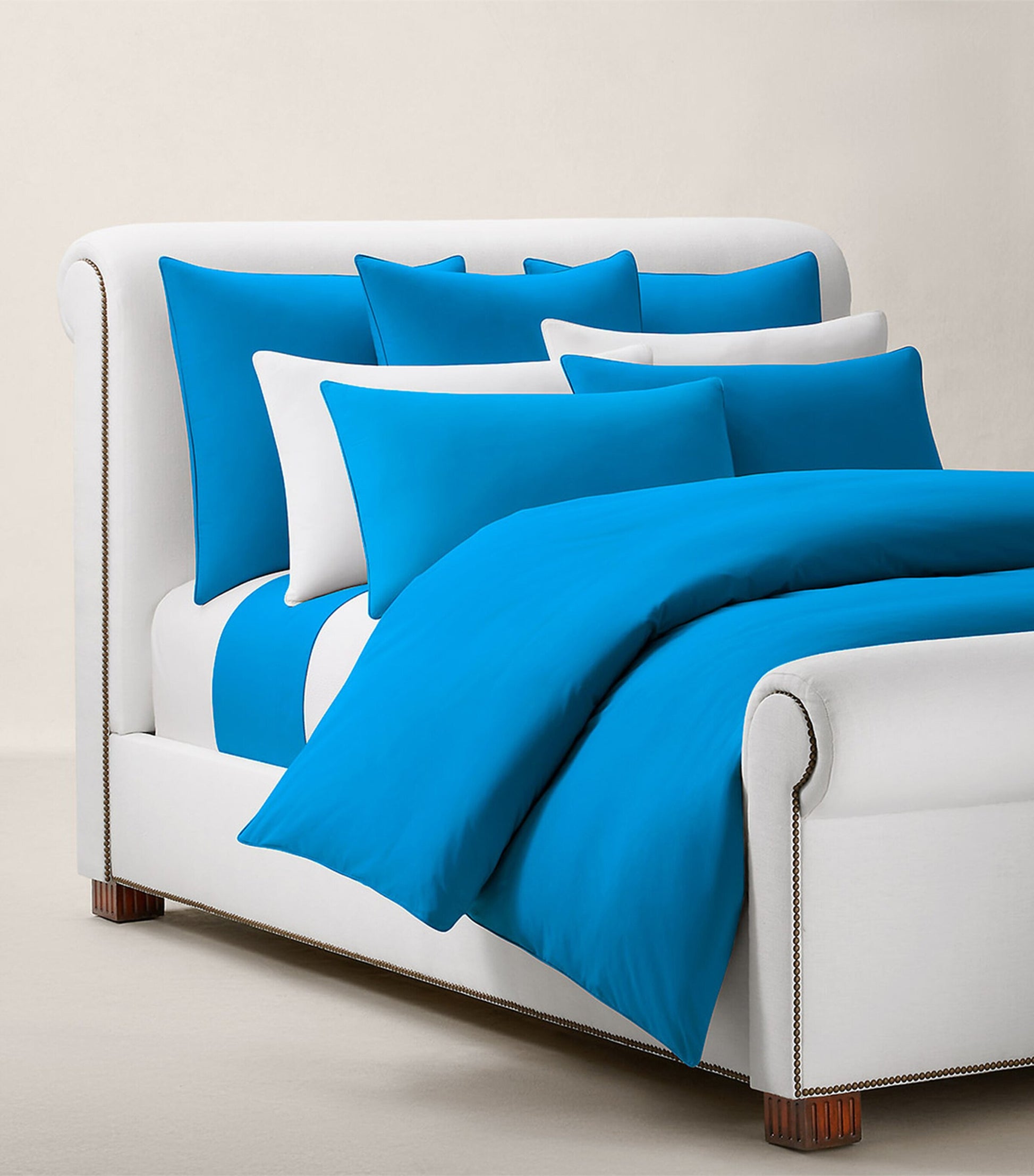 Cotton Polo Player Double Duvet Cover (200cm x 200cm)