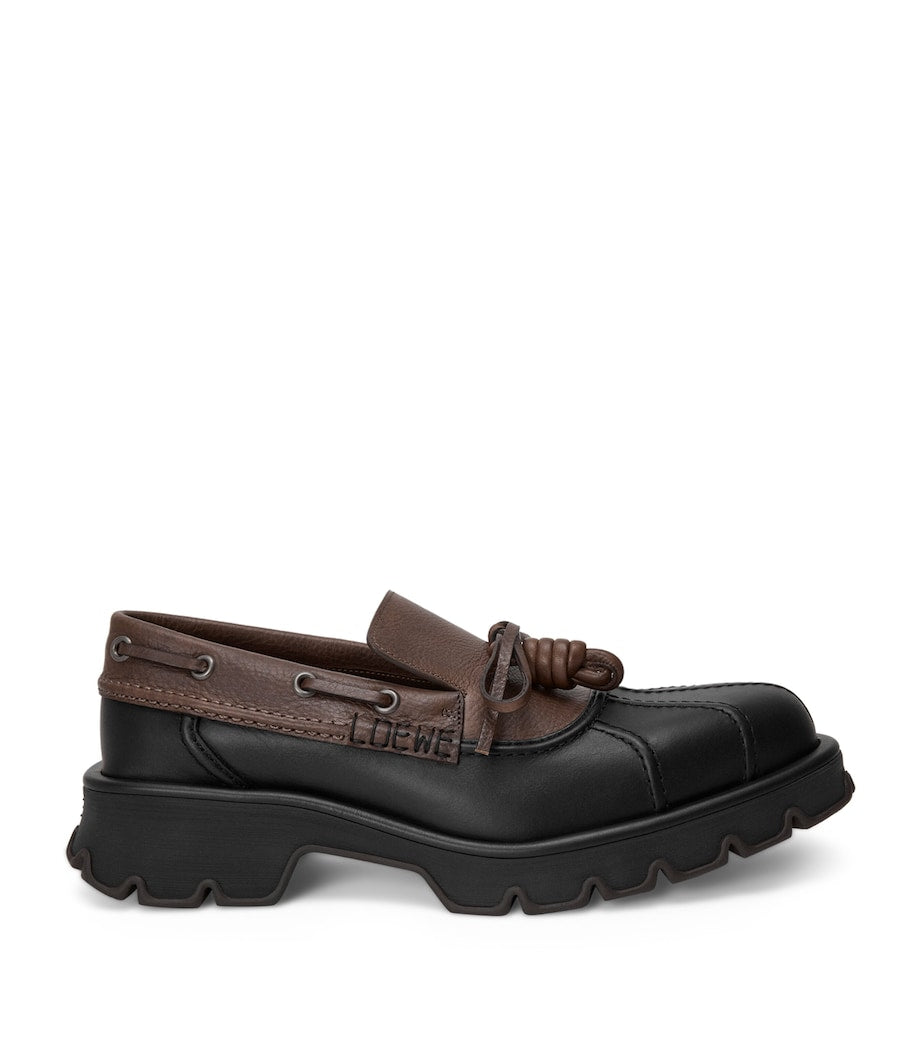 Leather Bobby Loafers
