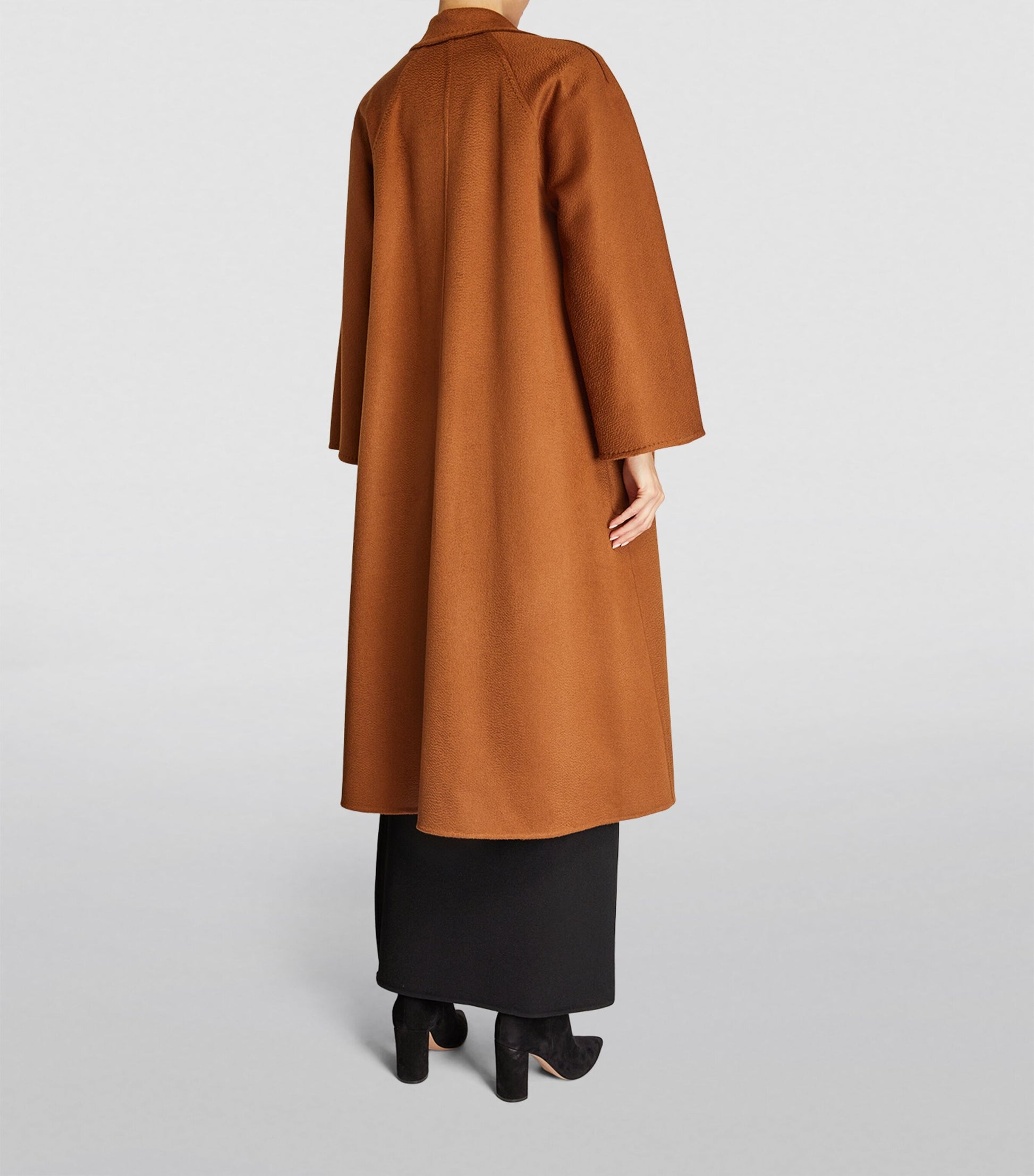 Brown Cashmere Ludmilla Wrap Coat