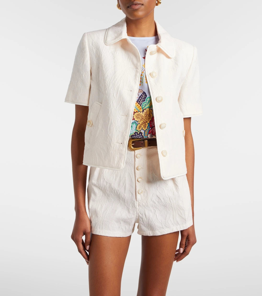 Etro - Cottton-blend jacquard jacket