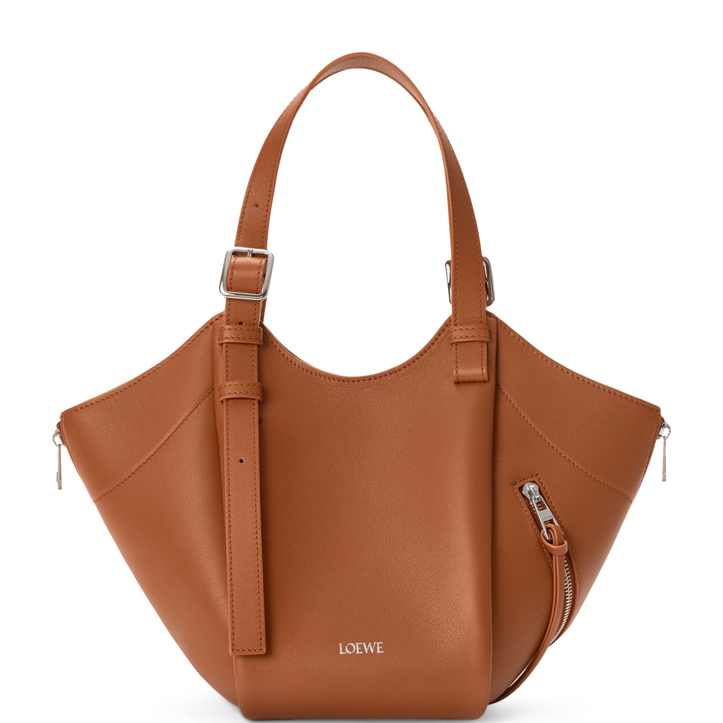 Leather Hammock Flip Tote Bag