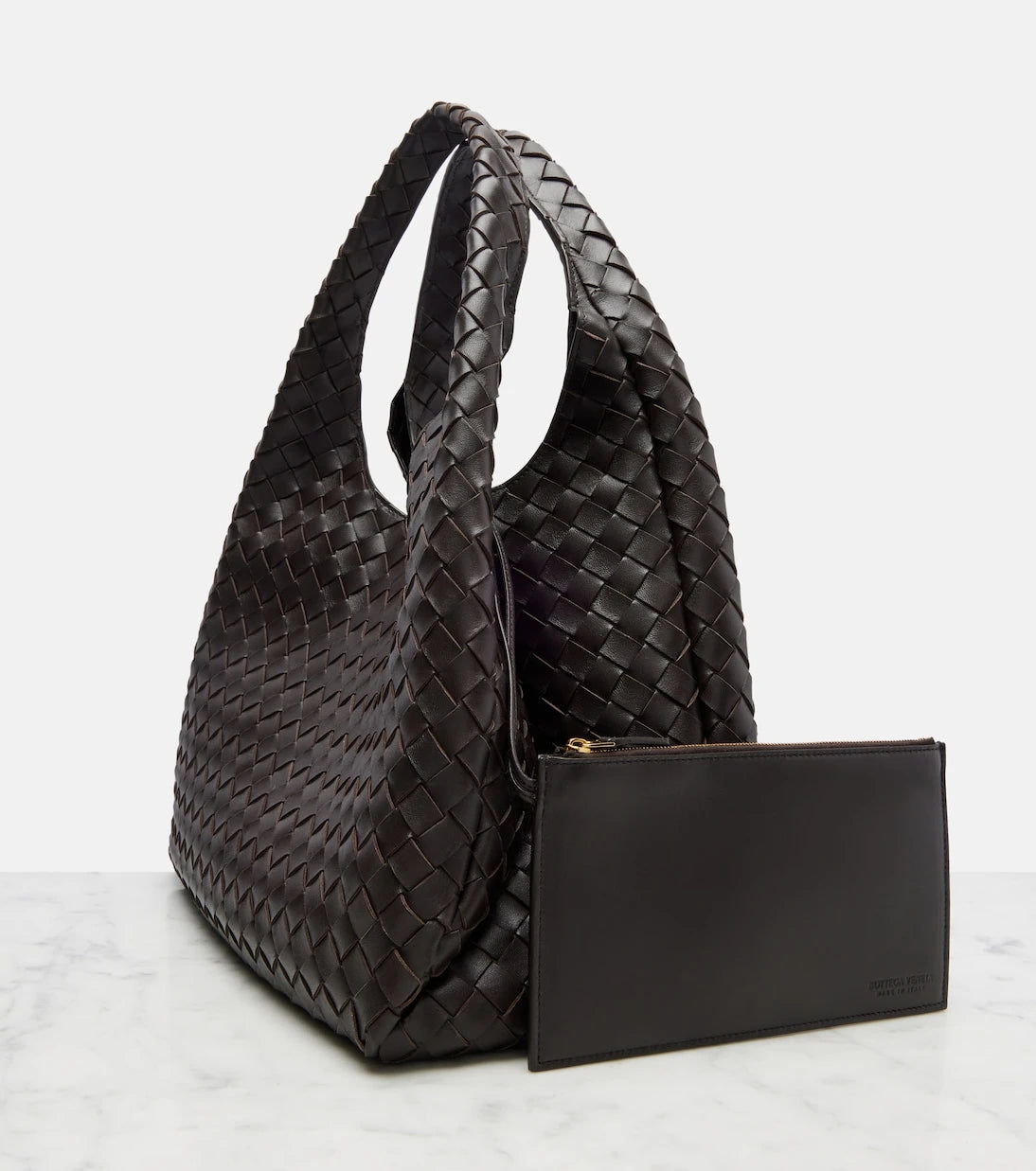 Bottega Veneta - Campana Large leather shoulder bag