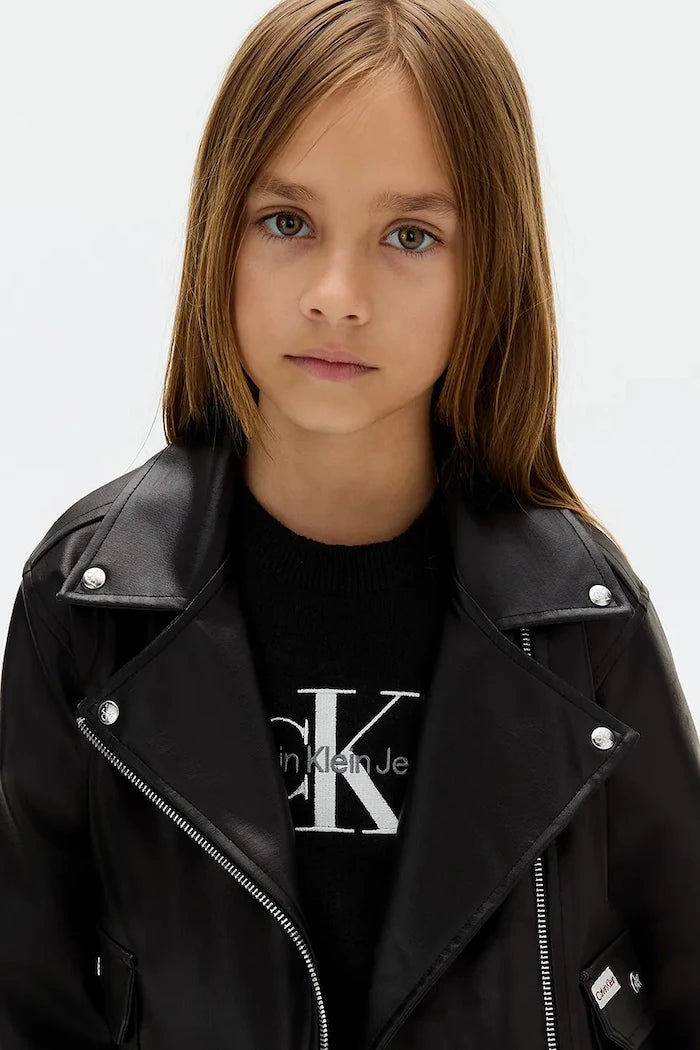 Детско рокерско яке Calvin Klein Jeans