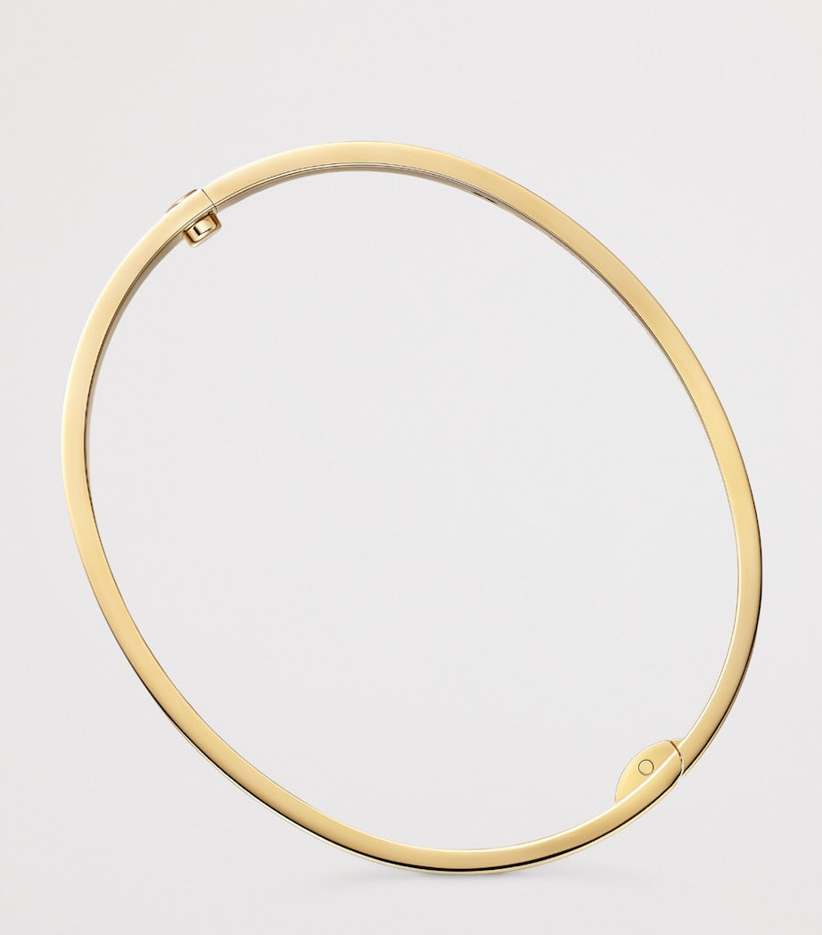 Cartier Medium Yellow Gold and Diamond LOVE Bracelet