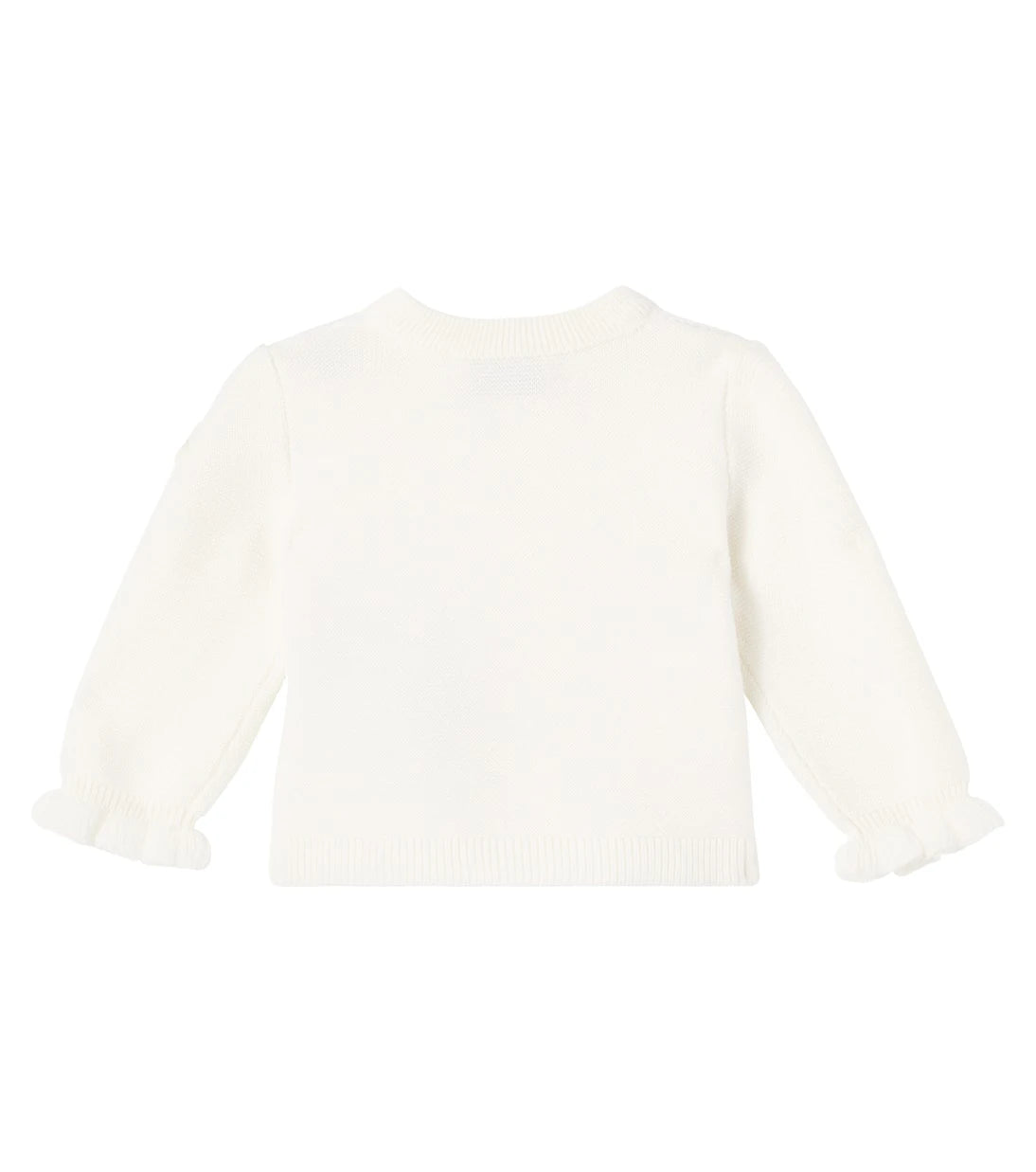 Moncler Enfant - Baby logo wool-trimmed down jacket