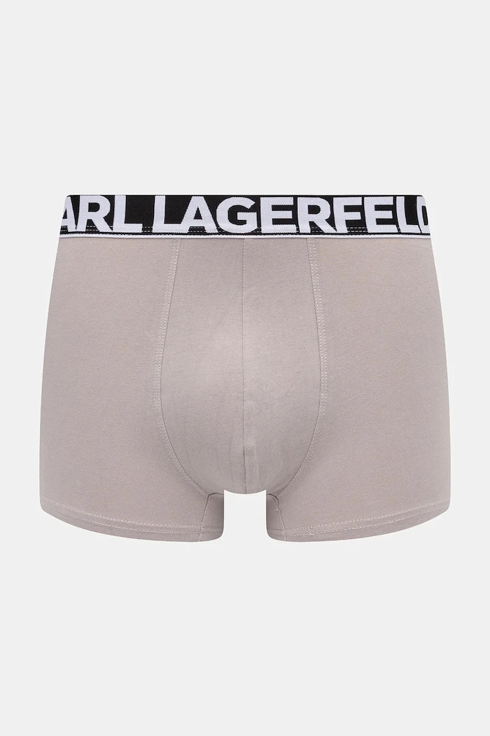 Karl Lagerfeld erkek pamuk ve elastan boxer 3'lü