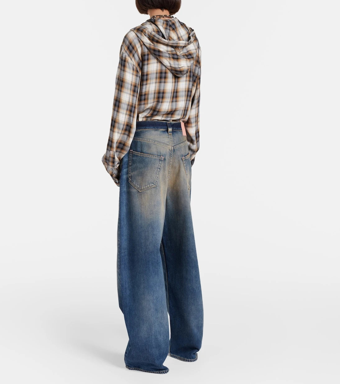 Acne Studios - U Rocka geniş paça jean