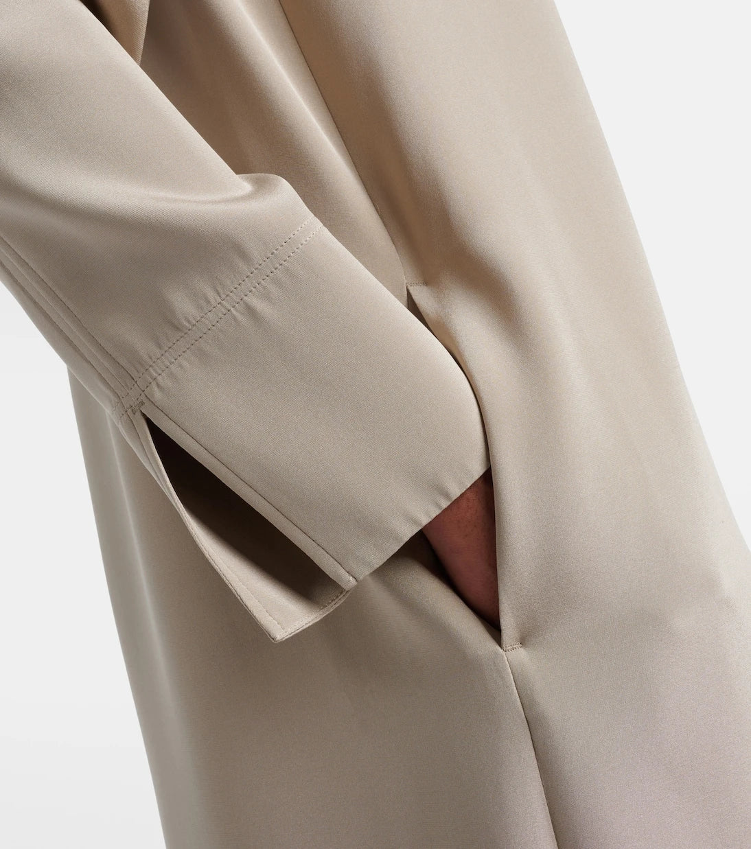 Max Mara - Unghia silk-blend midi dress