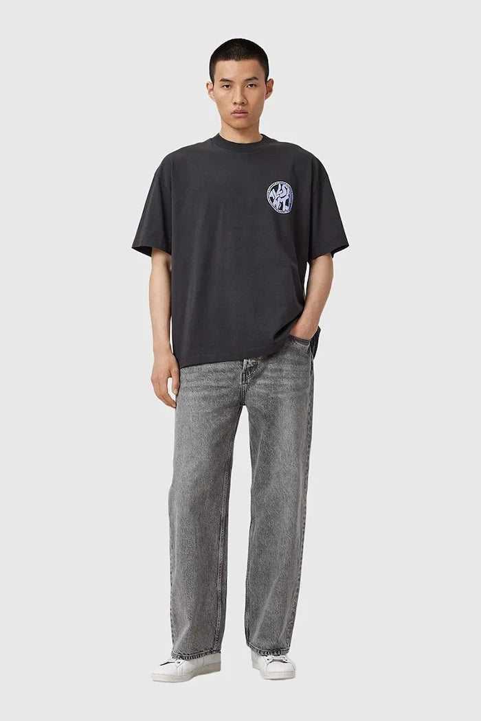 Памучна тениска AllSaints DISTORTION