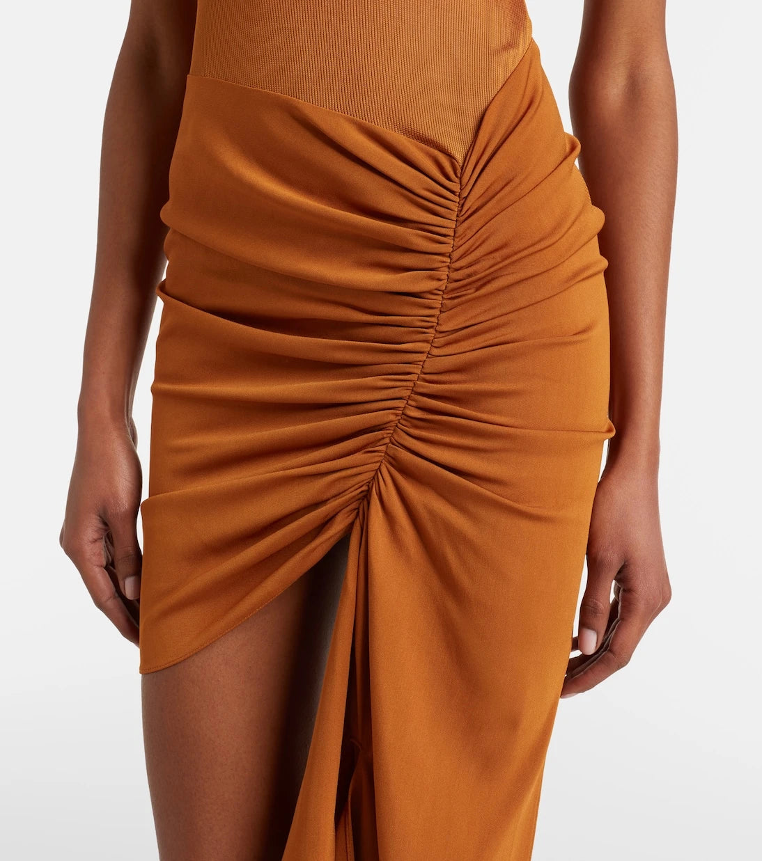 Christopher Esber - Fusion ruched minidress