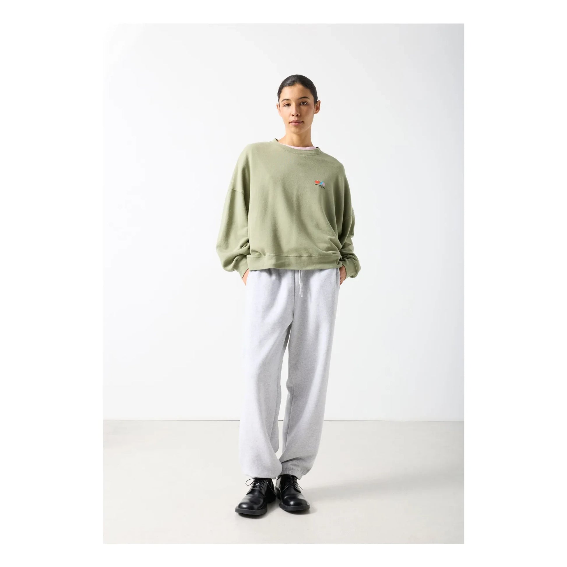 American Vintage - Atubay Cotton Sweatshirt | Khaki