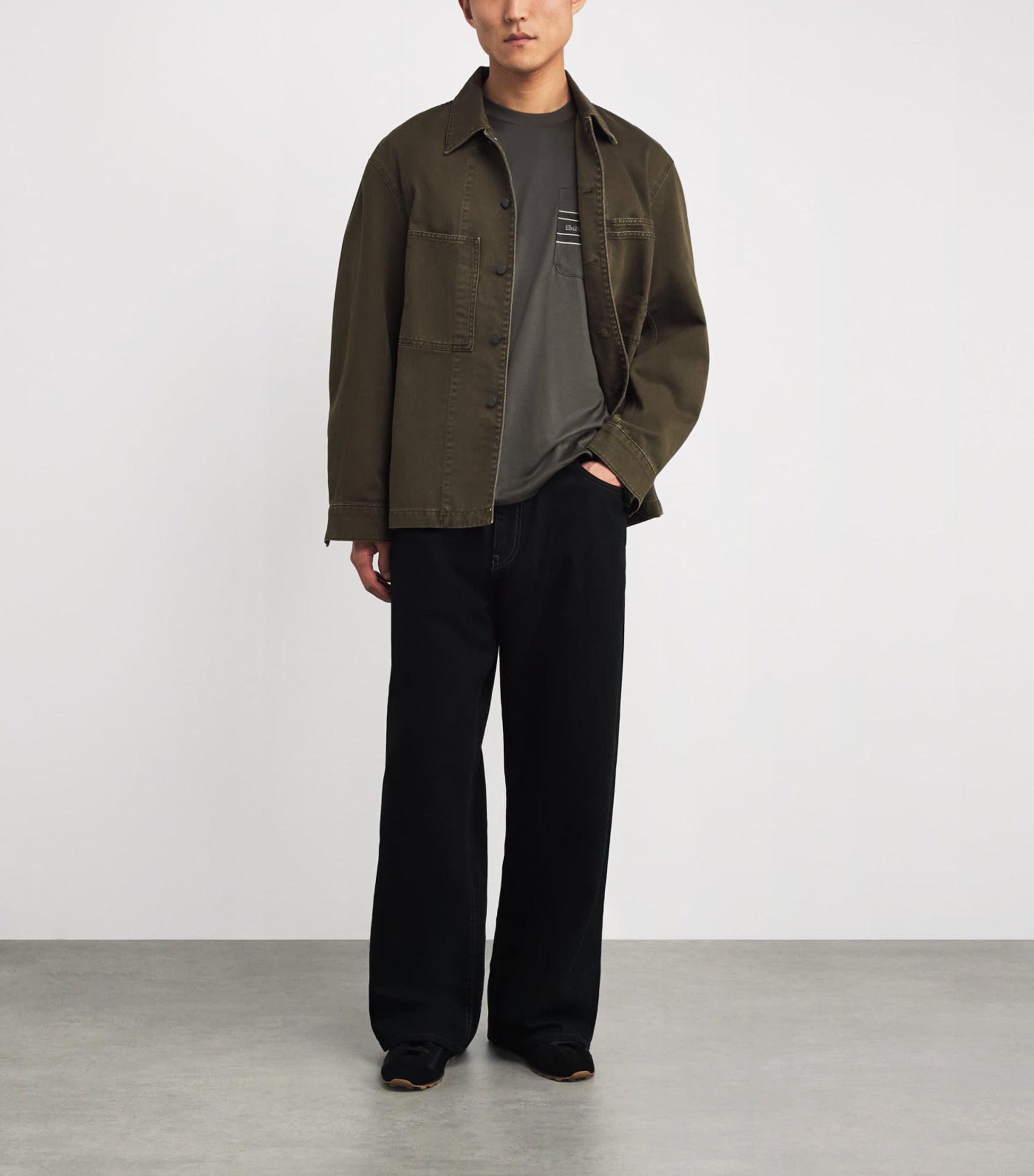 Emporio Armani Milano Logo Pocket T-Shirt