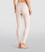 Ivory Silk-Cashmere Leggings