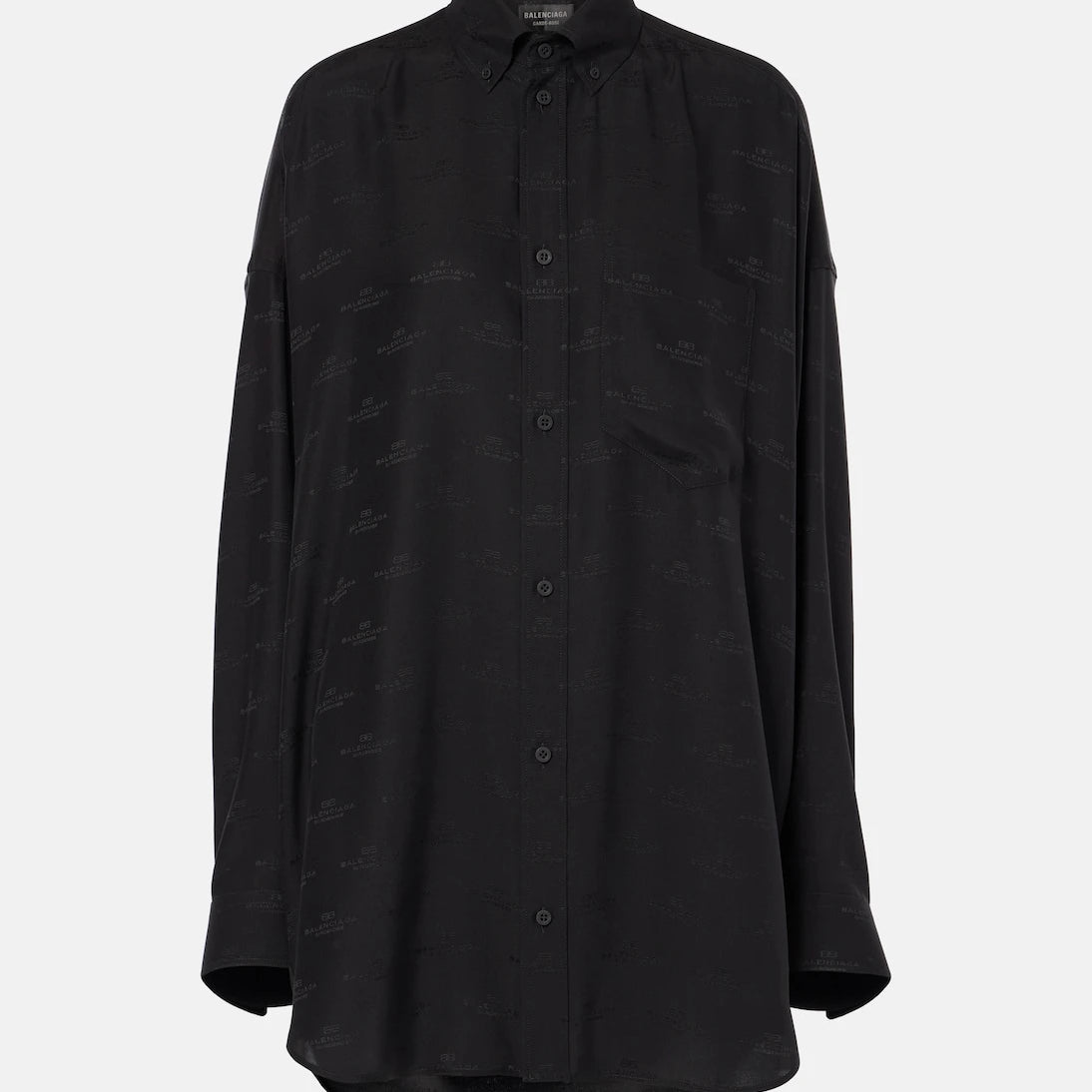 Balenciaga - قميص حريري