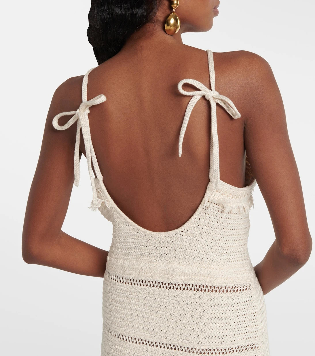 Marant Etoile - Araliage macramé cotton minidress