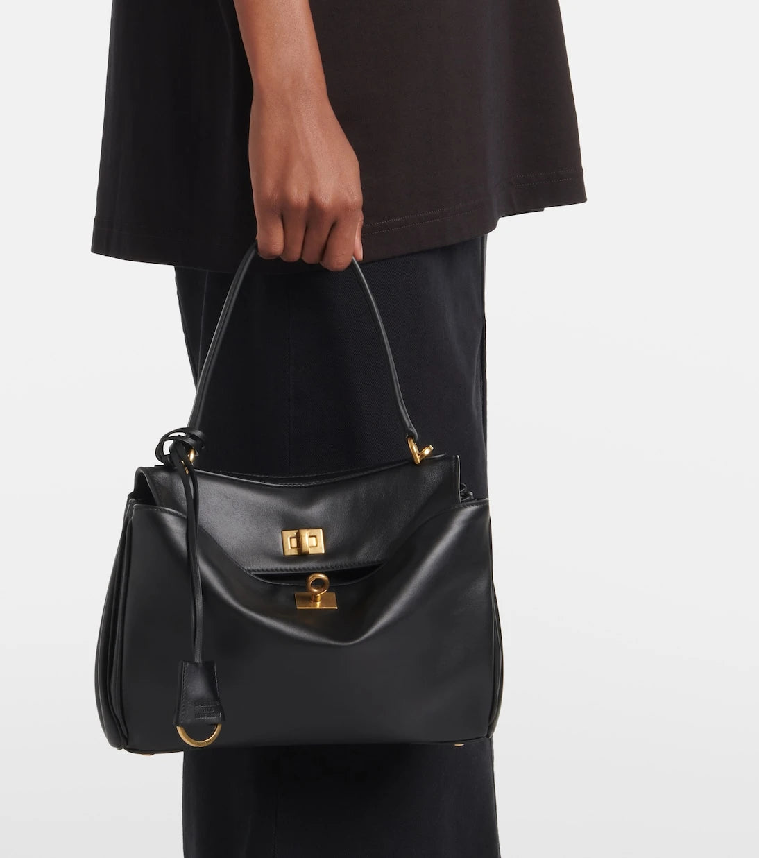 Balenciaga - Rodeo Small leather tote bag