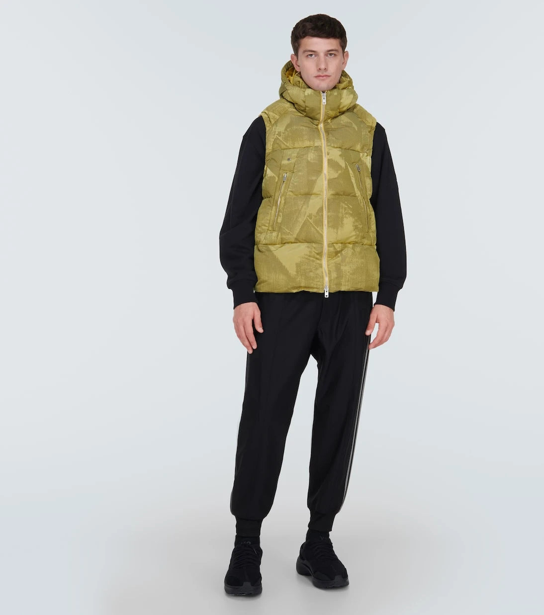 Y-3 - Trompe-l'œil down vest
