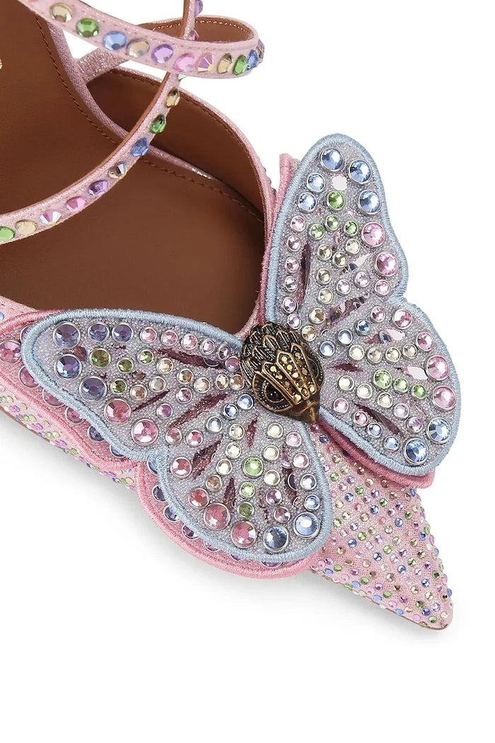 Kurt Geiger London обувки с ток Butterfly Strap Court