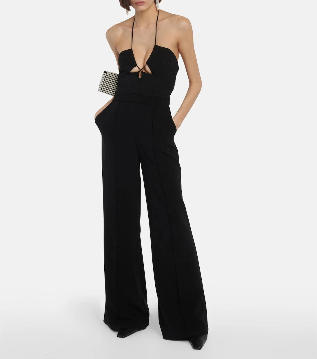 Simkhai - Gala Plisse cutout jumpsuit