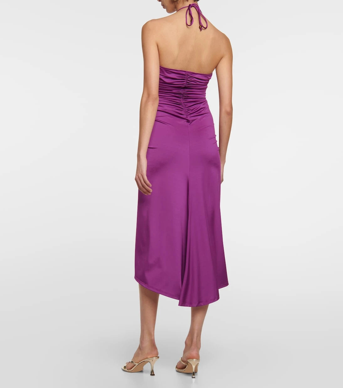 Veronica Beard - Saskia ruched midi dress
