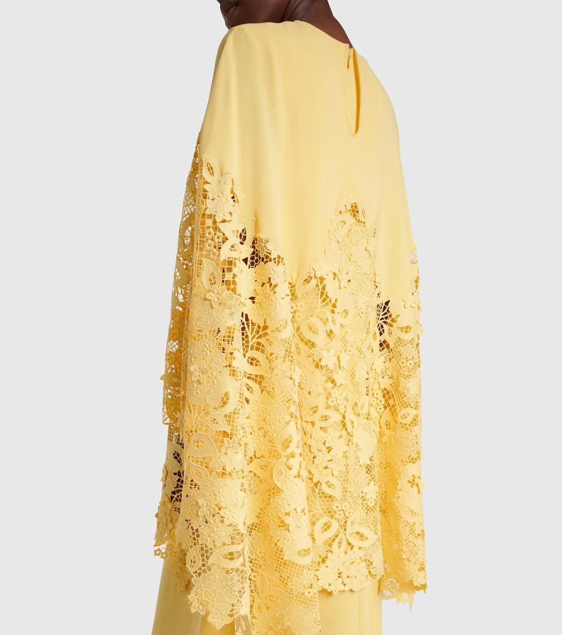 Oscar de la Renta - Floral silk-blend kaftan