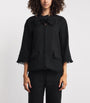 By Malene Birger Black Cotton-Blend Diana Blouse