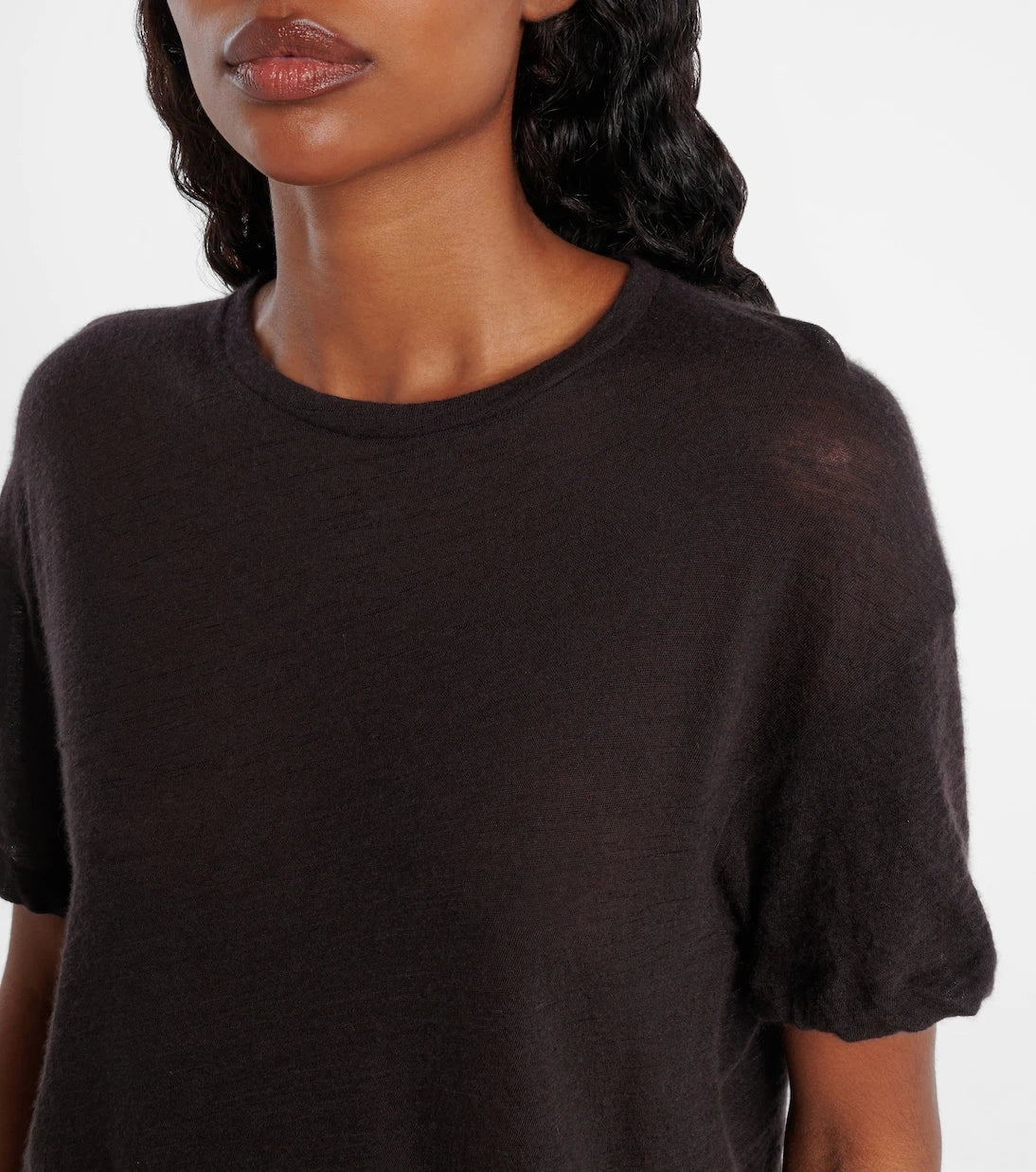 The Row - Lila cashmere jersey top