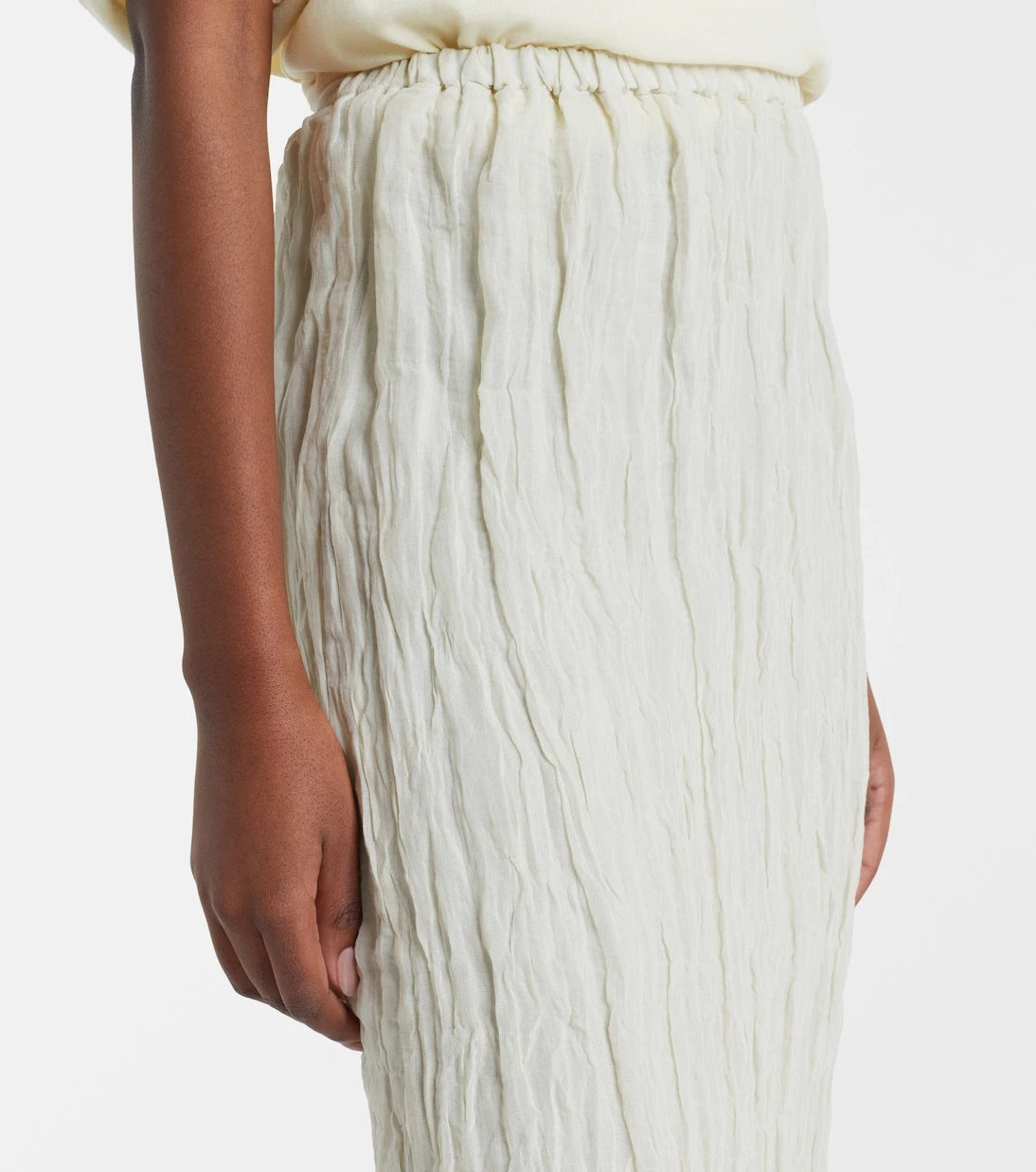 Róhe - Cotton-blend midi skirt