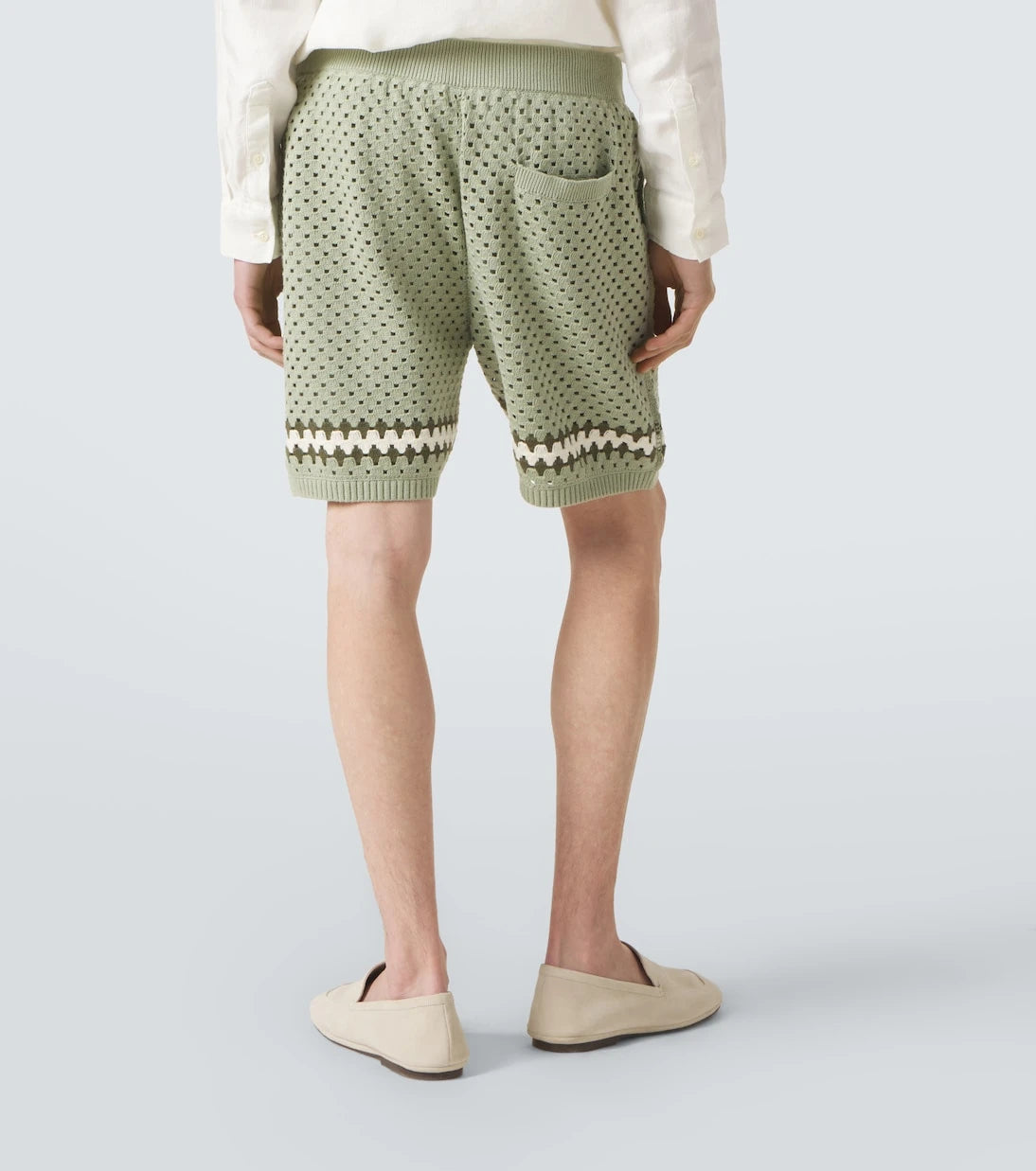 Frescobol Carioca - Nico crochet cotton shorts