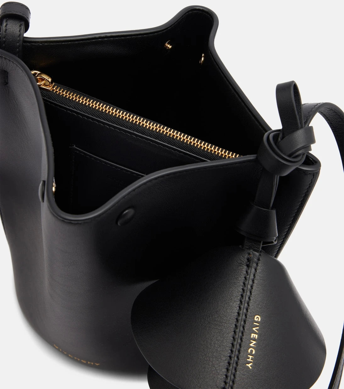 Givenchy - Snap Mini leather bucket bag