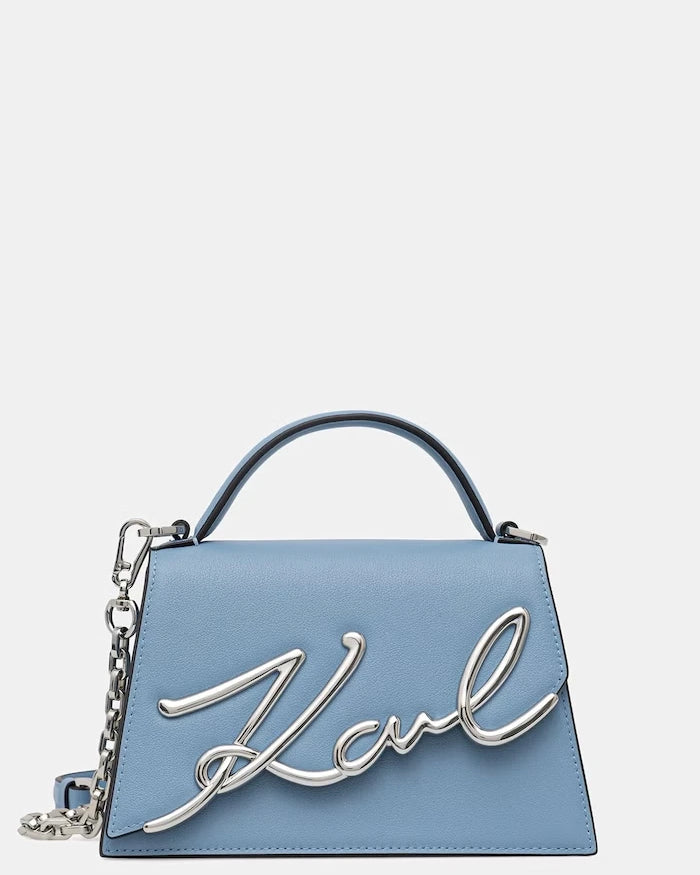 Karl Lagerfeld kadın deri crossbody çanta K/SIGNATURE