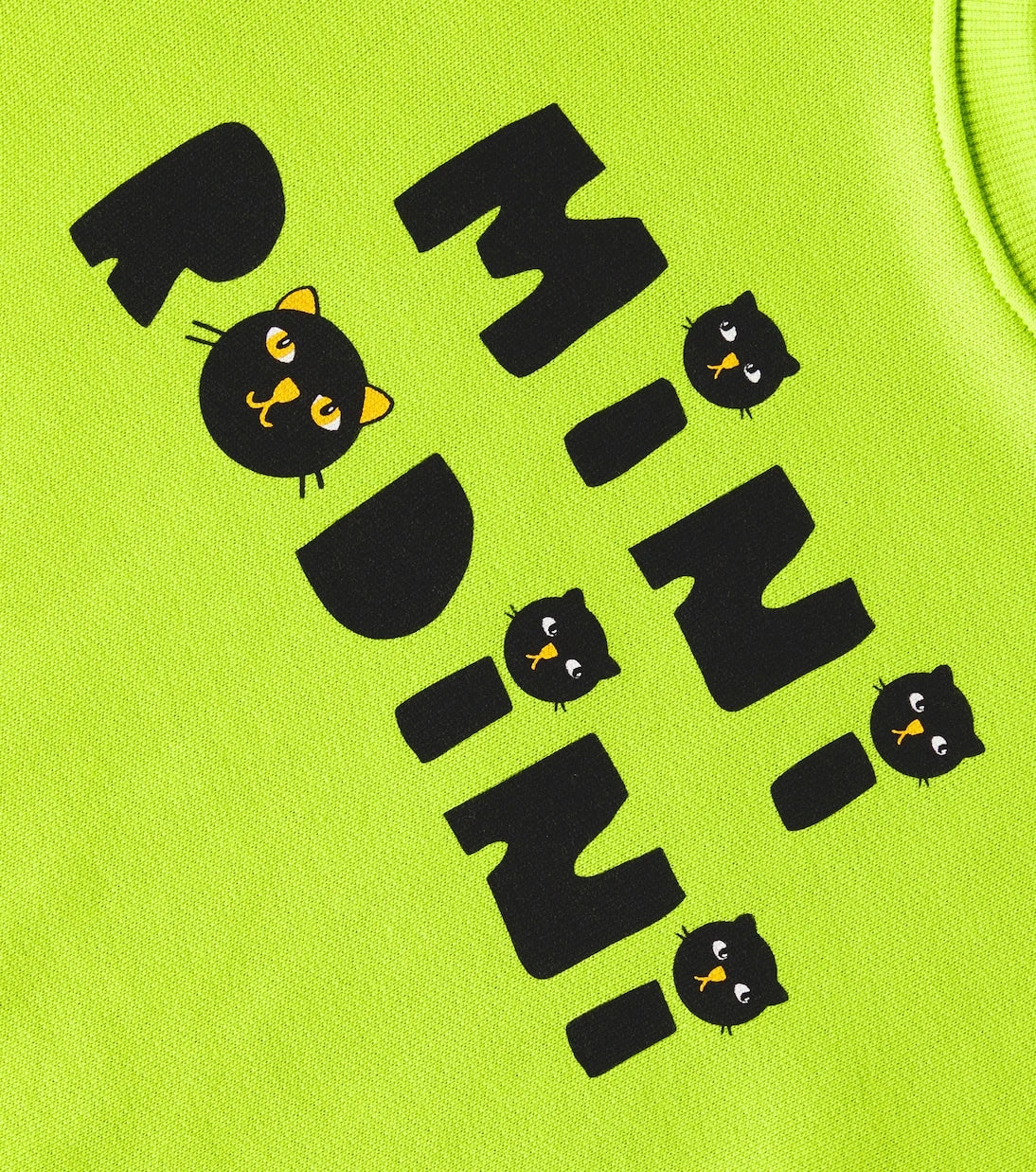Mini Rodini - Cats cotton sweatshirt