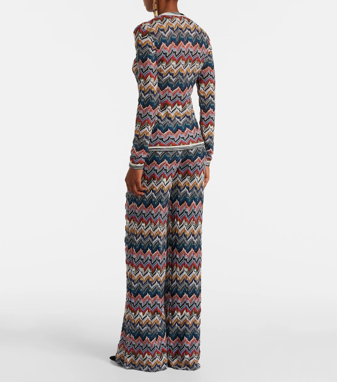 Missoni - Zig Zag lamé cardigan