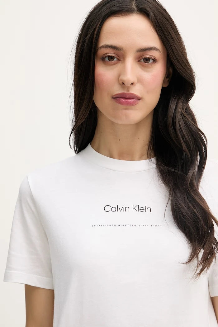 Calvin Klein Jeans тениска дамска от памук