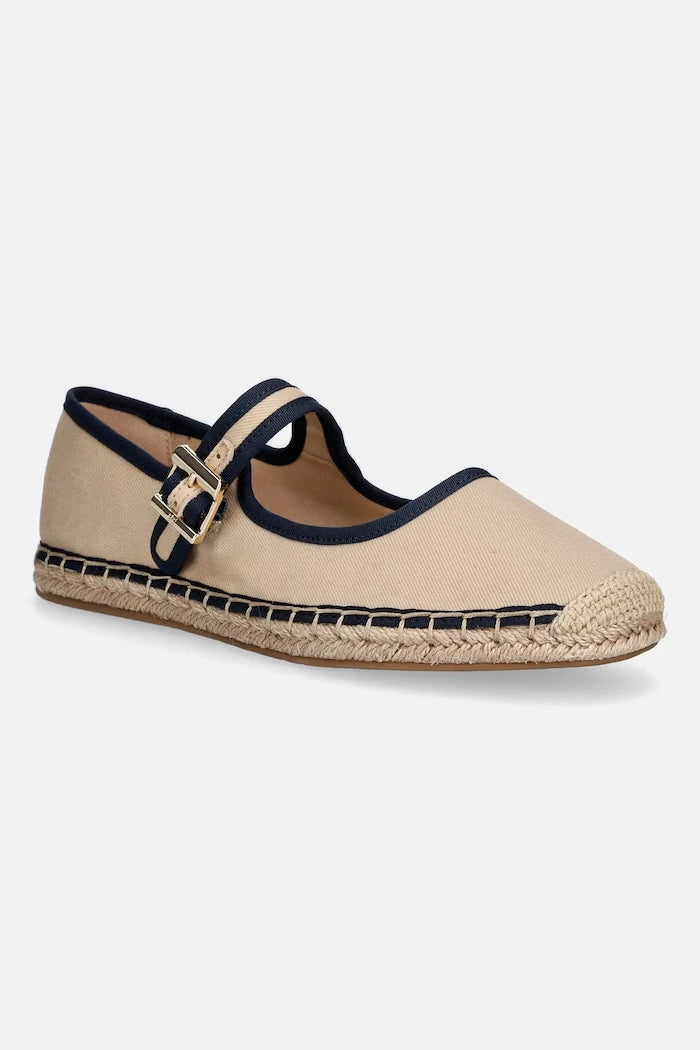 Tommy Hilfiger Kadın BUCKLE MARYJANE ESPADRILLE Espadril