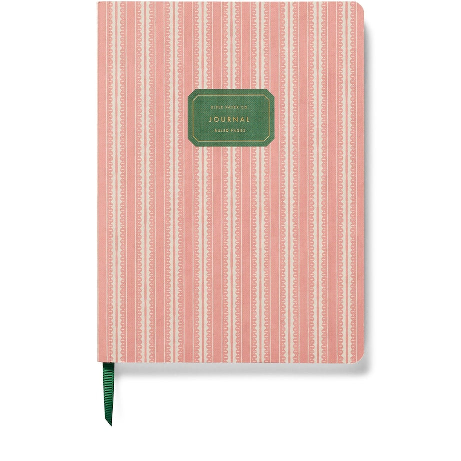 Pinking Stripe Journal