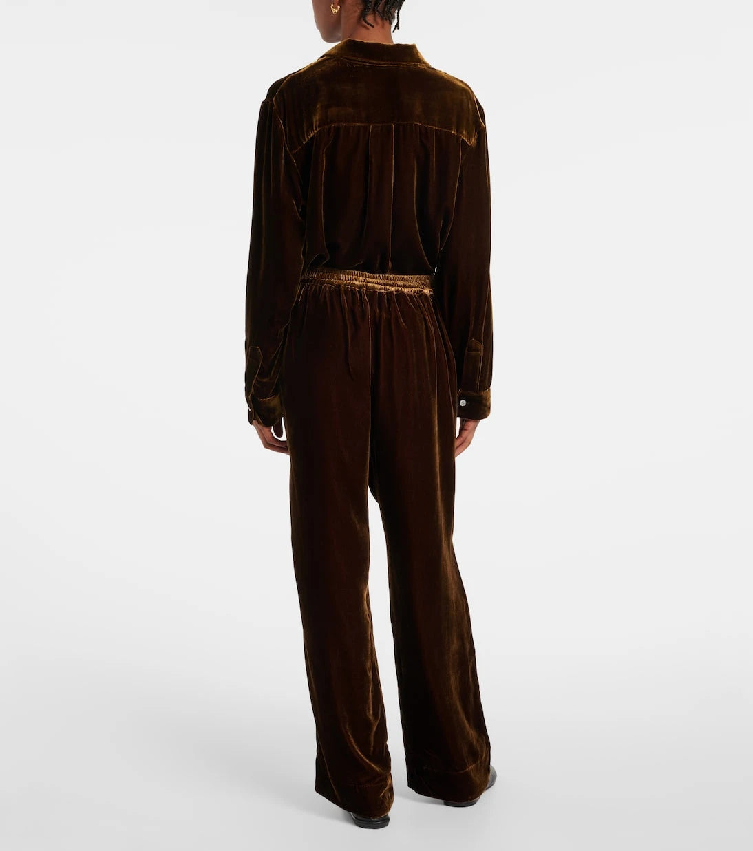 Asceno - London velvet pajama pants